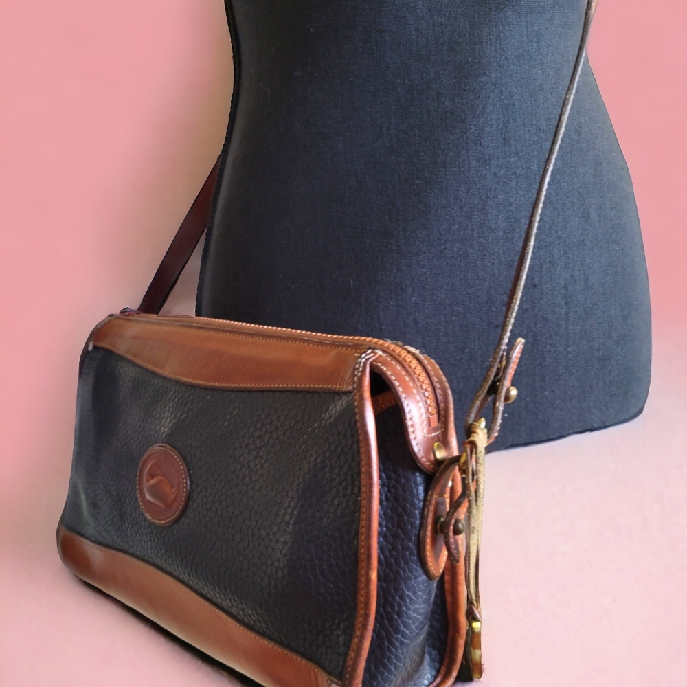 DB all weather leather crossbody bag